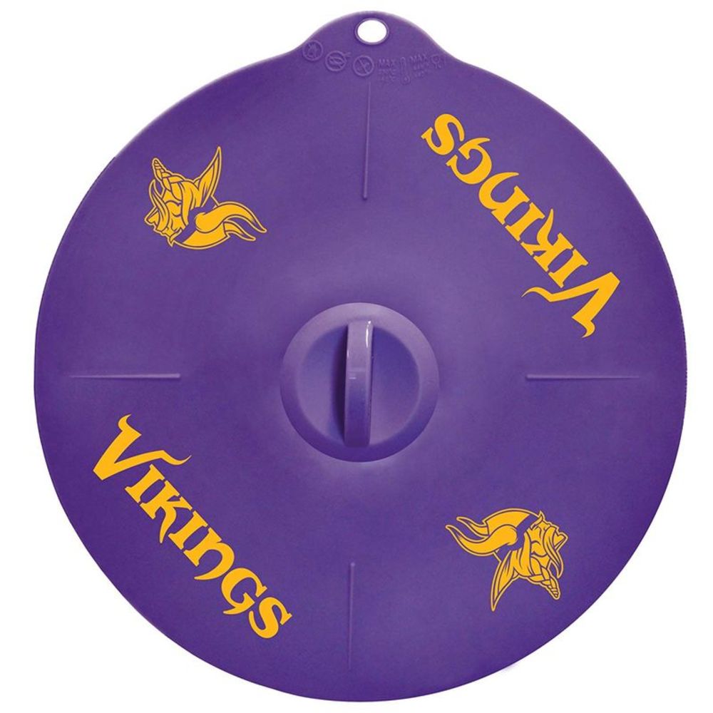 Minnesota Vikings 9" Silicone Lid